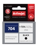 Picture of Activejet AH-704BR HP Printer Ink, Compatible with HP 704 CN692AE; Premium; 20 ml; black. Prints 70% more.