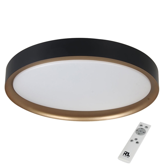 Изображение Pl.l.-ZETA 24W LED 2700-6500K 2000lm melna ar pulti