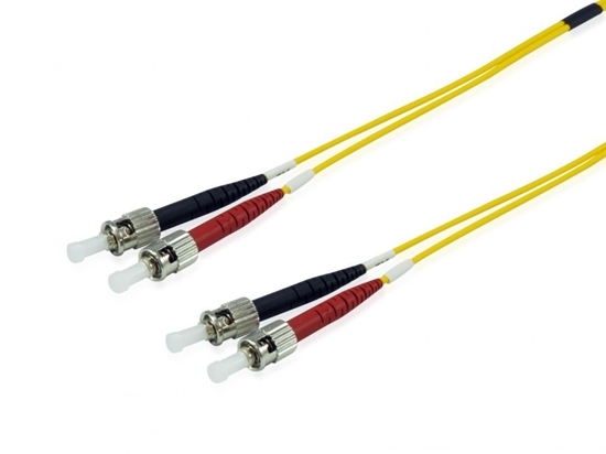 Picture of Equip ST/ST Fiber Optic Patch Cable, OS2, 2m