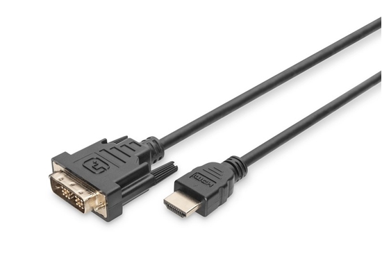 Picture of DIGITUS HDMI adapter cable Type A-DVI 3m Full HD