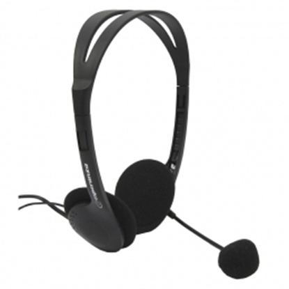 Picture of Esperanza EH102 headphones/headset Wired Head-band Calls/Music Black