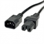 Изображение VALUE Powercable IEC320/C14 Male - C15 Female, black, 1 m