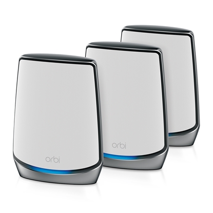 Изображение NETGEAR Orbi RBK853 AX6000 WiFi 6 Mesh System Tri-band (2.4 GHz / 5 GHz / 5 GHz) Wi-Fi 6 (802.11ax) Grey 4 Internal