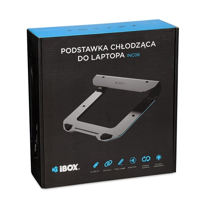 Изображение Podstawka pod laptopa RGB USB 3.0 NC06 17,6