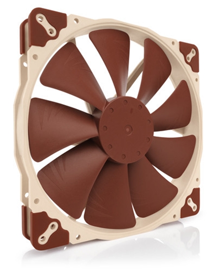 Picture of Noctua NF A20 5V PWM Computer case Fan 20 cm Beige, Red