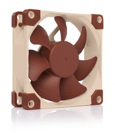 Picture of Noctua NOC-NF-A8-FLX computer cooling component Computer case Fan 8 cm Beige, Brown 1 pc(s)