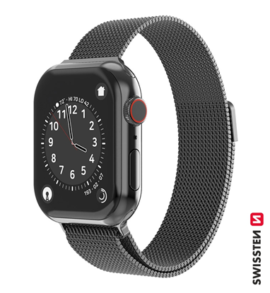 Изображение Swissten Metal Strap for Apple Watch 1/2/3/4/5/6/SE / 40 mm / 42 mm