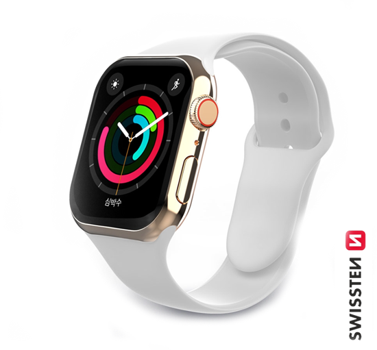 Picture of Swissten Silicone Band for Apple Watch 1/2/3/4/5/6/SE / 42 mm / 44 mm