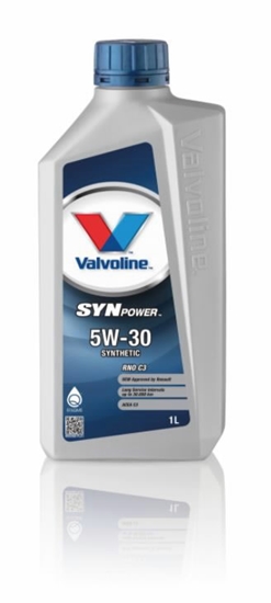 Picture of Motoreļļa SYNPOWER RNO C3 5W30 1L, Valvoline