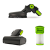 Picture of Polti | Vacuum cleaner | PBEU0113 Forzaspira Slim SR110 | Cordless operating | Handstick and Handheld | 21.9 V | Operating time (max) 50 min | Green