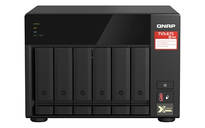 Attēls no QNAP TVS-675 NAS Tower Ethernet LAN Black KX-U6580