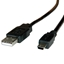 Изображение ROLINE USB 2.0 Cable, Type A - 5-Pin Mini 0.8 m