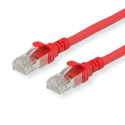 Attēls no ROLINE UTP Patch Cord Cat.6A, Component Level, LSOH, red, 3.0 m