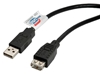 Изображение ROLINE USB 2.0 Cable, Type A-A, M/F 0.8 m