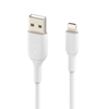 Изображение Belkin Lightning Lade/Sync Cable 3m, PVC, white, mfi certified