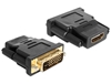 Picture of Delock Adapter DVI 24+1 pin male > HDMI female