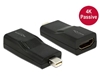 Изображение Delock Adapter mini Displayport 1.2 male - HDMI female 4K Passive black