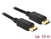 Picture of Delock Cable Displayport 1.2 male > Displayport male 4K 60 Hz 10 m