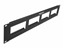 Picture of Delock Easy 45 19″ Patch Panel cut-out 4 x 90.5 x 45.2 mm, 2U, black