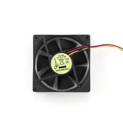 Изображение Dzesētājs Gembird 80mm PC case fan FANCASE/BALL