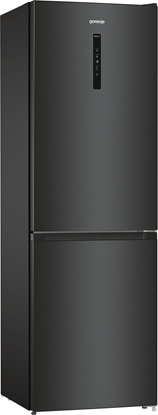 Picture of Gorenje | Refrigerator | NRK619EABXL4 | Energy efficiency class E | Free standing | Combi | Height 185 cm | No Frost system | Fridge net capacity 204 L | Freezer net capacity 96 L | Display | 38 dB | Black