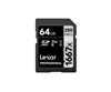 Picture of Lexar memory card SDXC 64GB Professional 1667x U3 V60 250MB/s