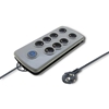 Picture of Listwa antyprzepięciowa Quick Switch, 8 gniazd, 2,5m, szara