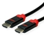 Attēls no ROLINE HDMI 10K Ultra High Speed Cable, M/M, black, 5 m