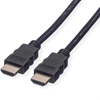 Изображение ROLINE HDMI High Speed Cable + Ethernet, M/M, black, 3 m