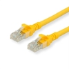 Picture of ROLINE S/FTP Patch Cord Cat.6A, Component Level, LSOH, yellow, 2.0 m