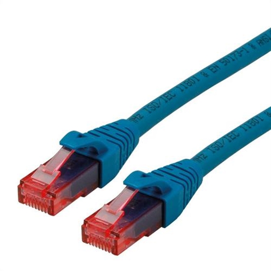 Изображение ROLINE UTP Cable Cat.6 Component Level, LSOH, blue, 1.5 m