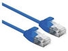 Изображение ROLINE UTP Data Center Patch Cord Cat.6A, LSOH, Slim, blue, 0.3 m