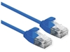 Изображение ROLINE UTP Data Center Patch Cord Cat.6A, LSOH, Slim, blue, 1 m