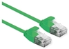 Изображение ROLINE UTP Data Center Patch Cord Cat.6A, LSOH, Slim, green, 3 m