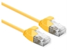 Изображение ROLINE UTP Data Center Patch Cord Cat.6A, LSOH, Slim, yellow, 0.5 m