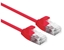 Изображение ROLINE UTP Data Center Patch Cord Cat.6A, LSOH, Slim, red, 1 m