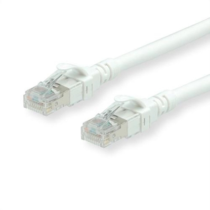 Изображение ROLINE UTP Patch Cord Cat.6A, Component Level, LSOH, white, 0.3 m