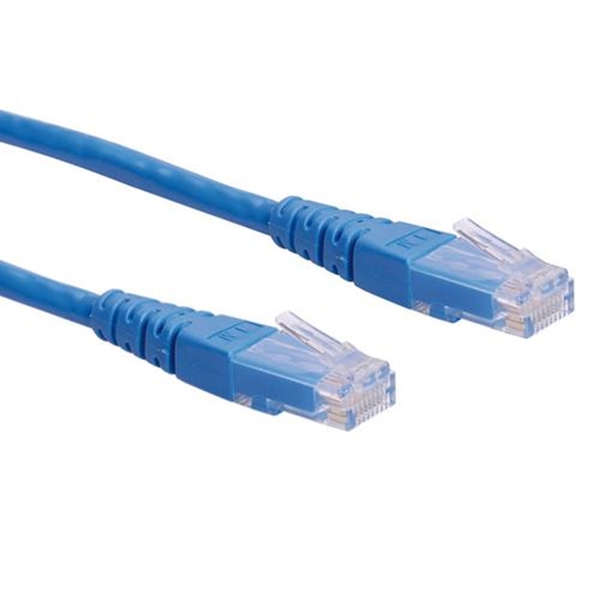 Picture of ROLINE UTP Patch Cord, Cat.6, blue, 3.0 m