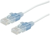 Изображение ROLINE UTP Patch Cord, Cat.6, slim, white, 0.5 m