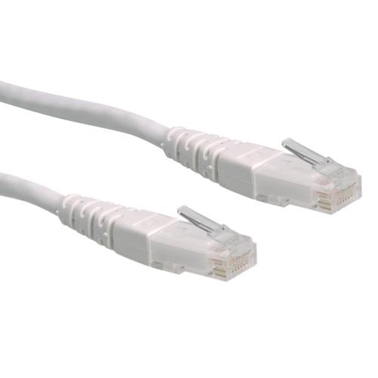 Picture of ROLINE UTP Patch Cord, Cat.6, white 1.0 m