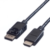 Изображение VALUE DisplayPort Cable, DP - HDTV, M/M, black, 3.0 m