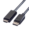 Изображение VALUE DisplayPort Cable, DP - UHDTV, M/M, black, 2.0 m