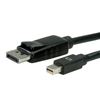 Изображение VALUE DisplayPort Cable, DP M - Mini DP M 1 m