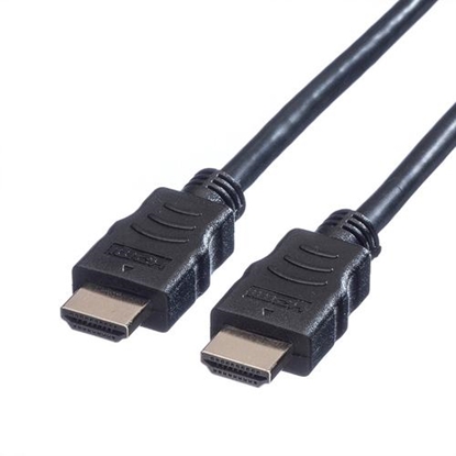 Attēls no VALUE HDMI High Speed Cable + Ethernet, M/M, black, 1.5 m