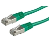 Picture of VALUE S/FTP (PiMF) Patch Cord, Cat.6 (Class E), green, 10 m