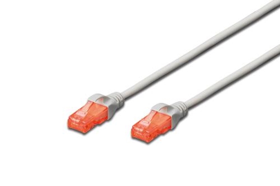 Picture of Patch cord U/UTP kat.6 PVC 1m szary 