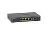 Picture of NETGEAR 5-Port Gigabit Ethernet High-Power PoE+ Plus Switch (GS305EPP) Managed L2/L3 Gigabit Ethernet (10/100/1000) Power over Ethernet (PoE) Black