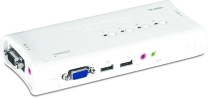 Изображение Trendnet TK-409K KVM switch Blue