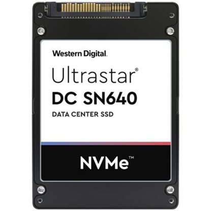 Attēls no Western Digital Ultrastar DC SN640 2.5" 7680 GB PCI Express 3.1 3D TLC NVMe