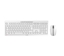 Attēls no CHERRY Stream Desktop Recharge keyboard Mouse included RF Wireless QWERTZ German Grey